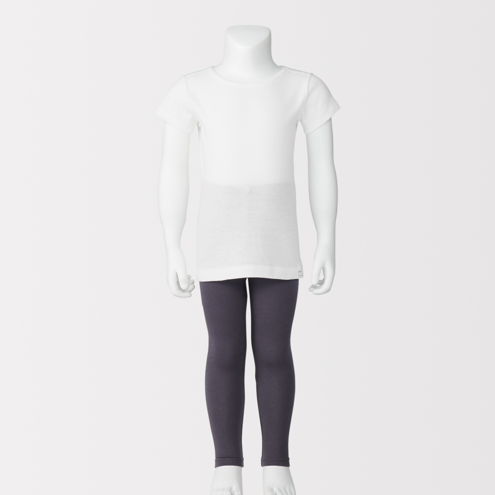 ベビー　あったか綿　クルーネック半袖Ｔシャツ