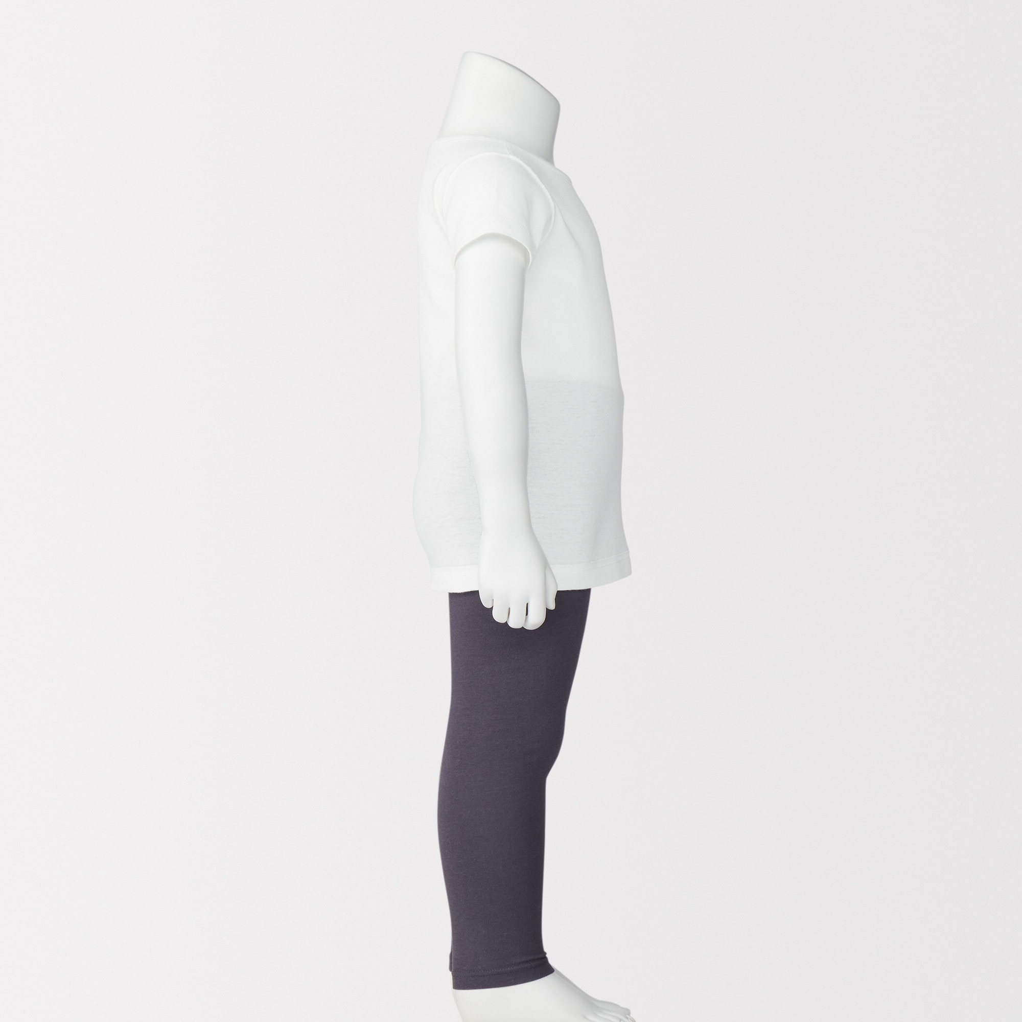 ベビー　あったか綿　クルーネック半袖Ｔシャツ