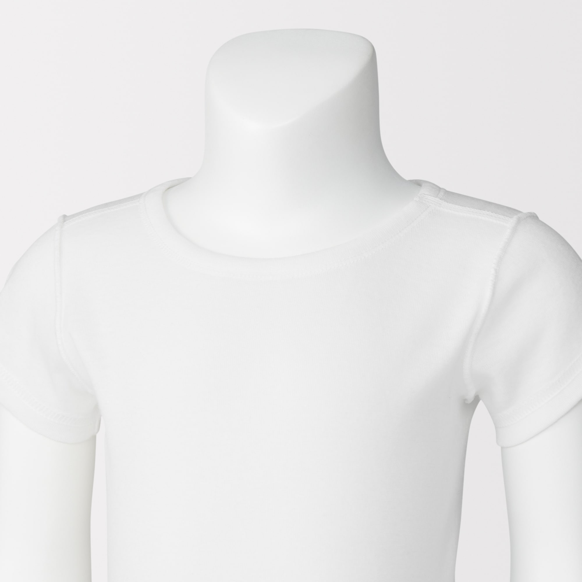 ベビー　あったか綿　クルーネック半袖Ｔシャツ