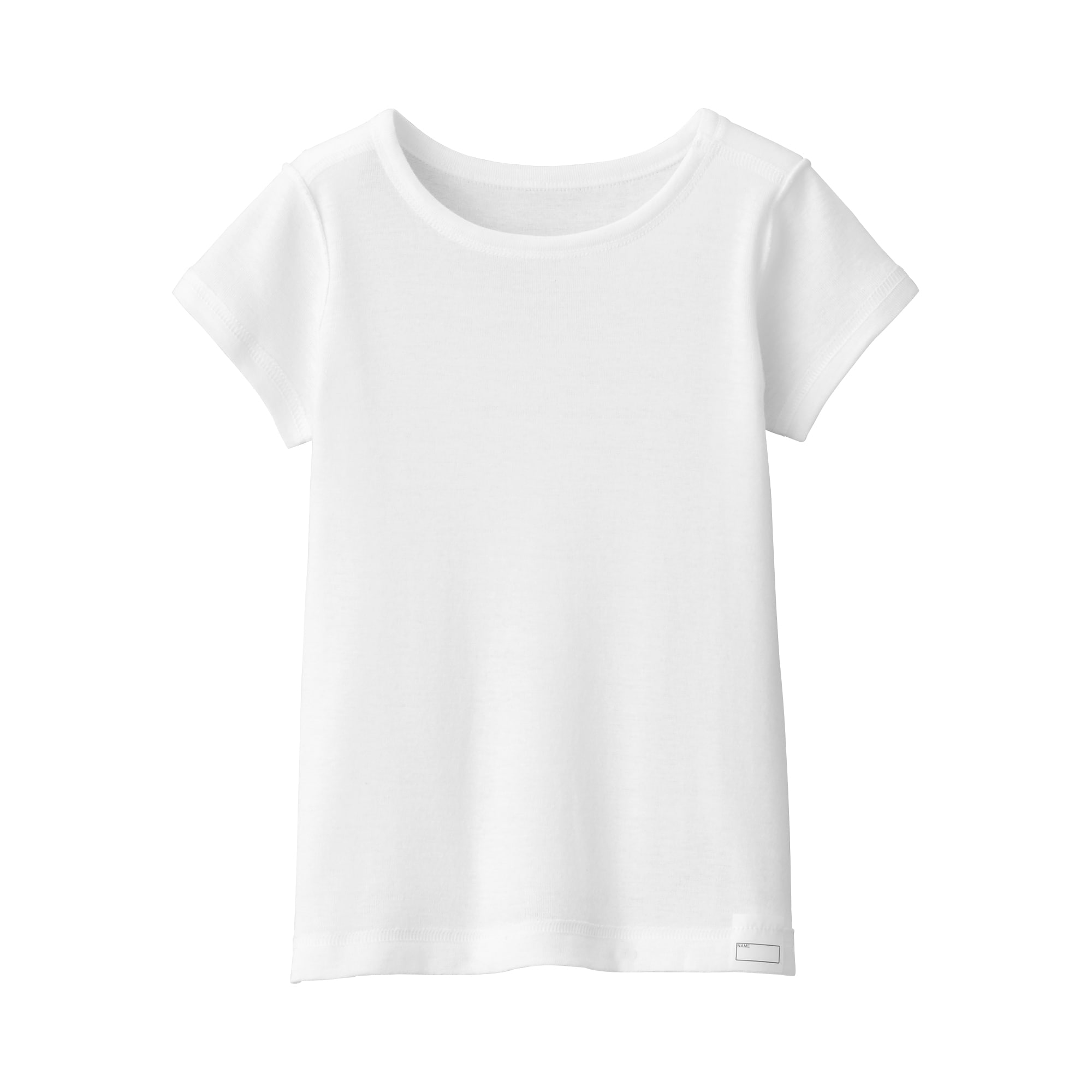 ベビー　あったか綿　クルーネック半袖Ｔシャツ