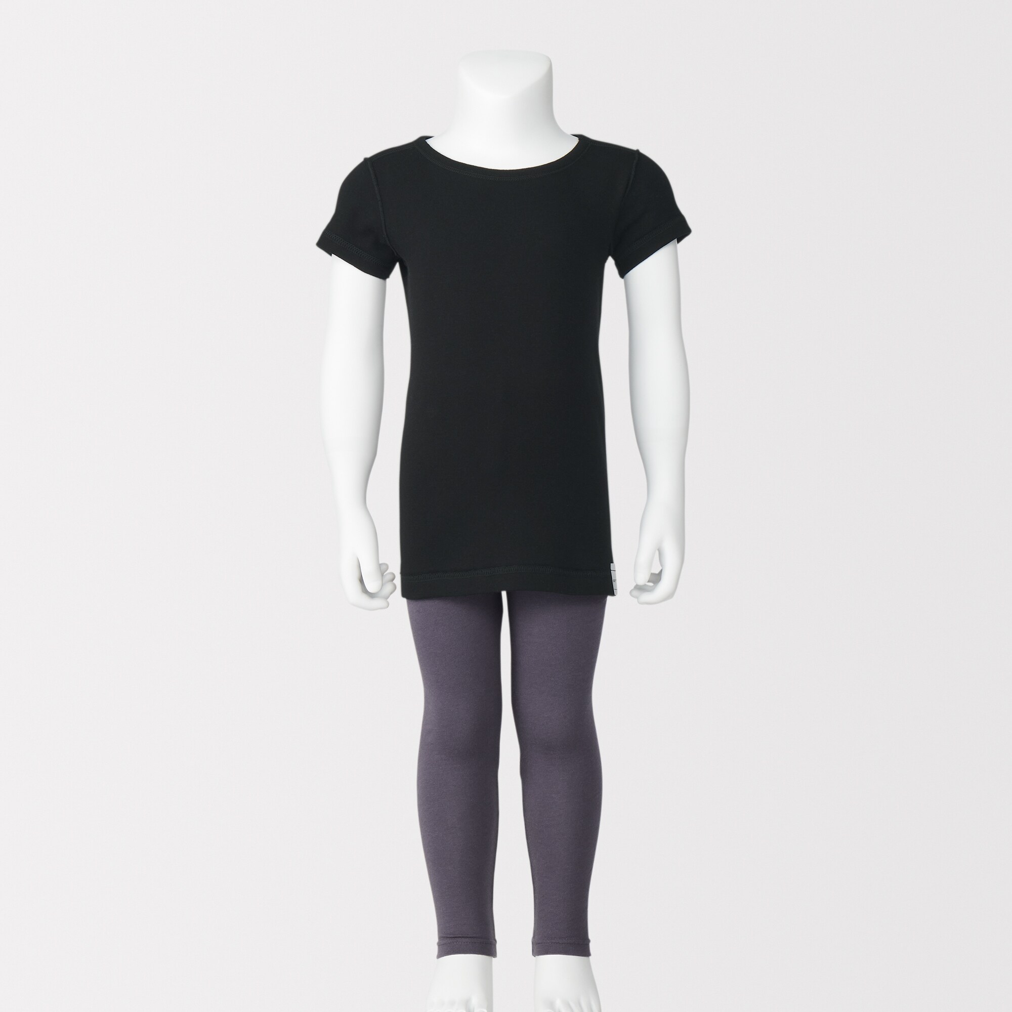 ベビー　あったか綿　クルーネック半袖Ｔシャツ