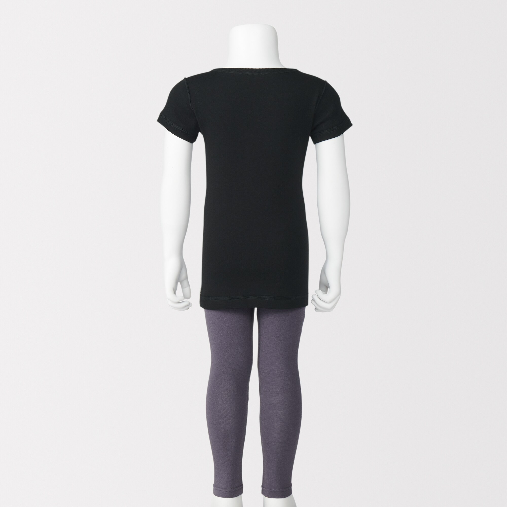 ベビー　あったか綿　クルーネック半袖Ｔシャツ