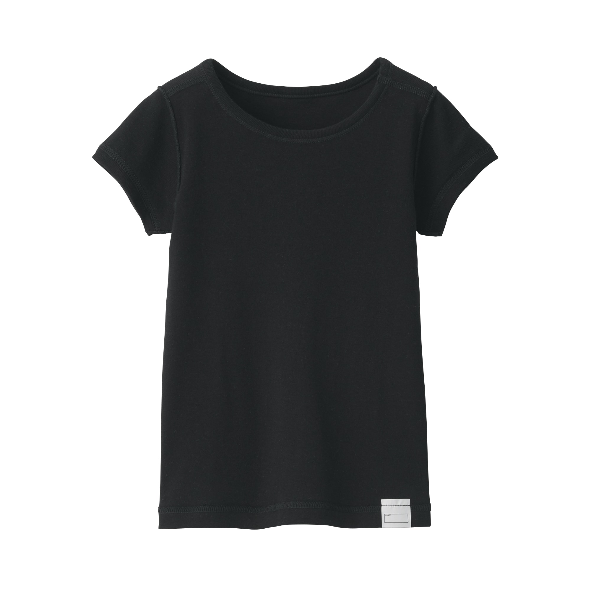 ベビー　あったか綿　クルーネック半袖Ｔシャツ