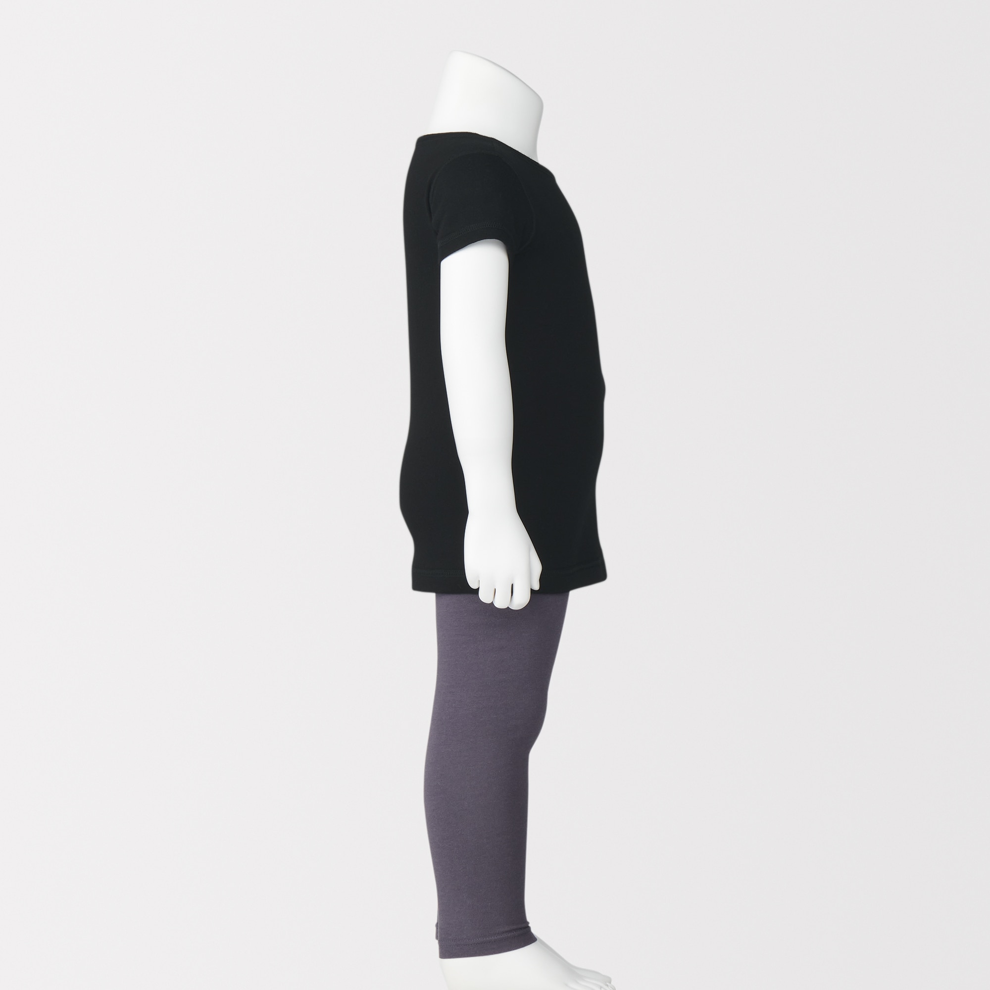 ベビー　あったか綿　クルーネック半袖Ｔシャツ