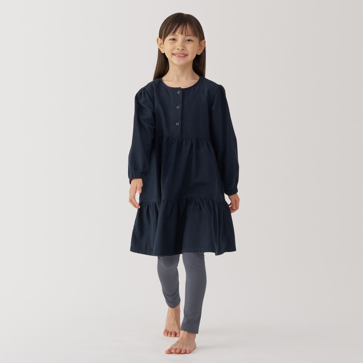 キッズ　あったか綿　レギンス