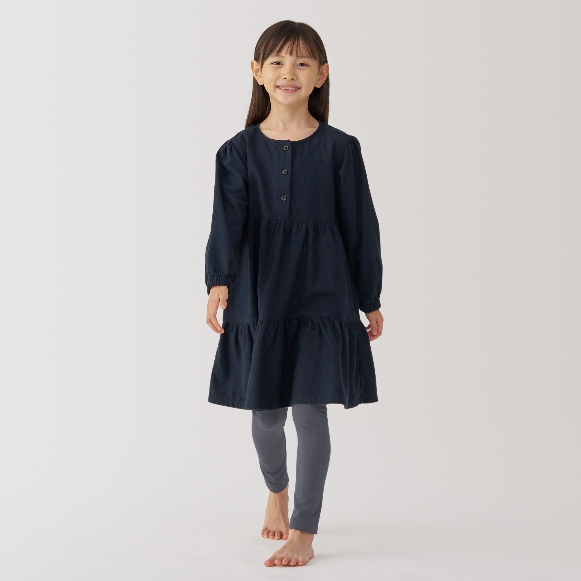 キッズ　あったか綿　レギンス