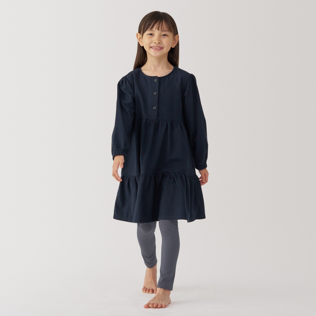 キッズ　あったか綿　レギンス