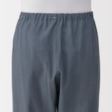 紳士　脇に縫い目のない　二重ガーゼ長袖パジャマ