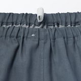 紳士　脇に縫い目のない　二重ガーゼ長袖パジャマ