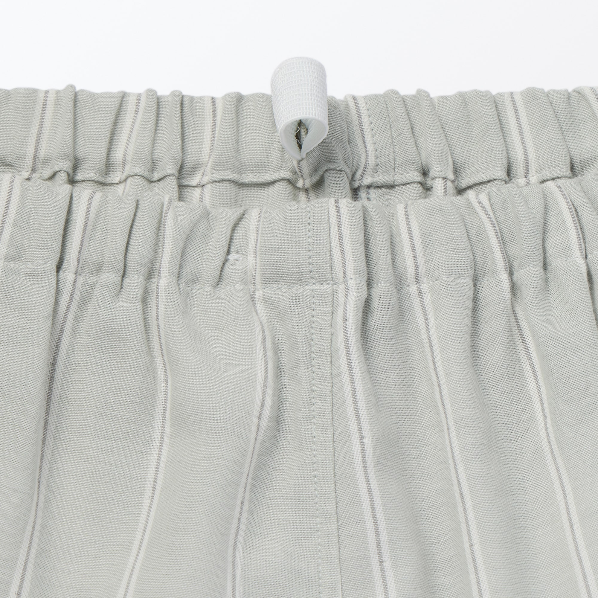 紳士　脇に縫い目のない　二重ガーゼ長袖パジャマ