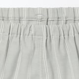 紳士　脇に縫い目のない　二重ガーゼ長袖パジャマ