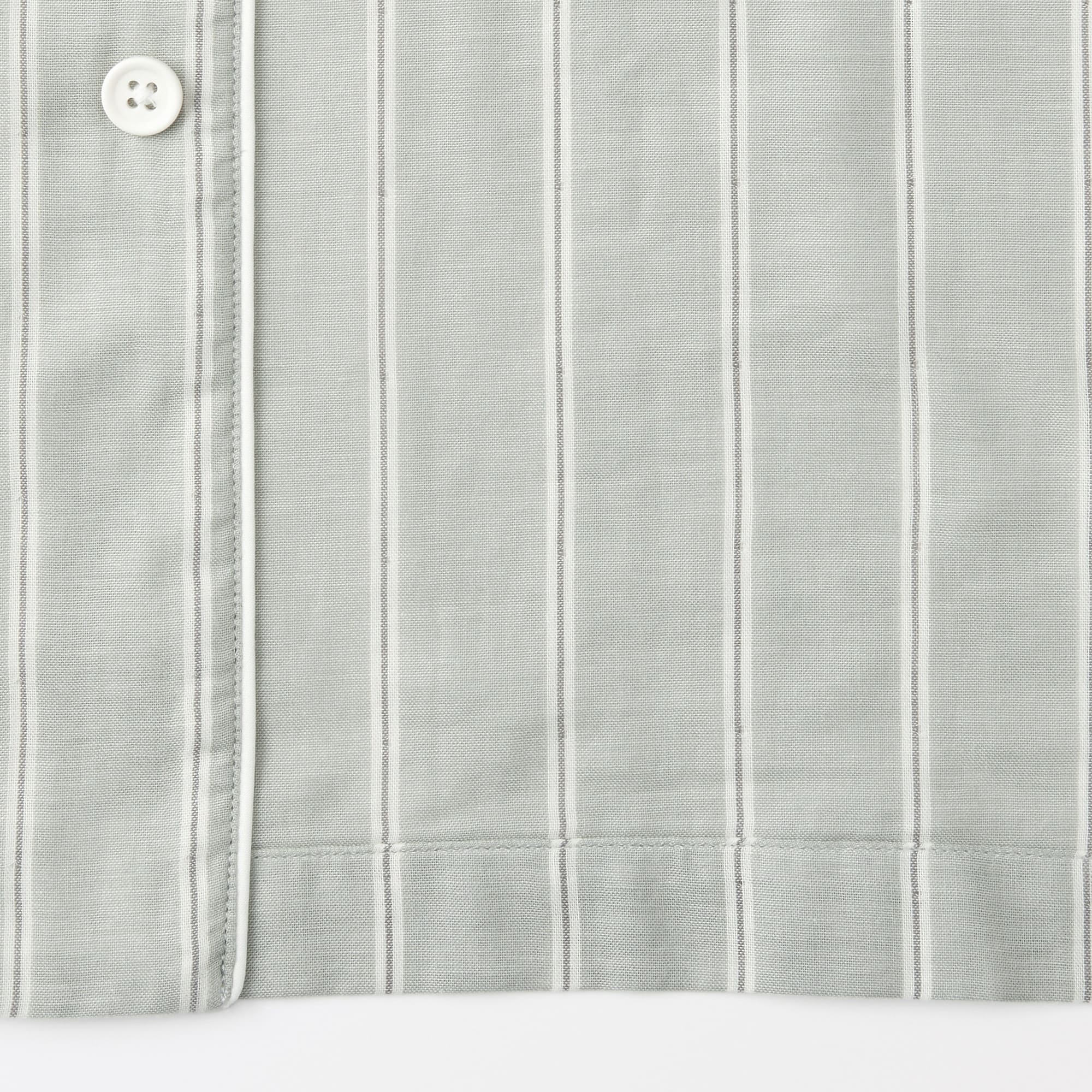 紳士　脇に縫い目のない　二重ガーゼ長袖パジャマ