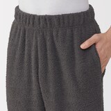 紳士　なめらかニットフリース　長袖ルームウェアセット