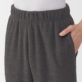 紳士　なめらかニットフリース　長袖ルームウェアセット