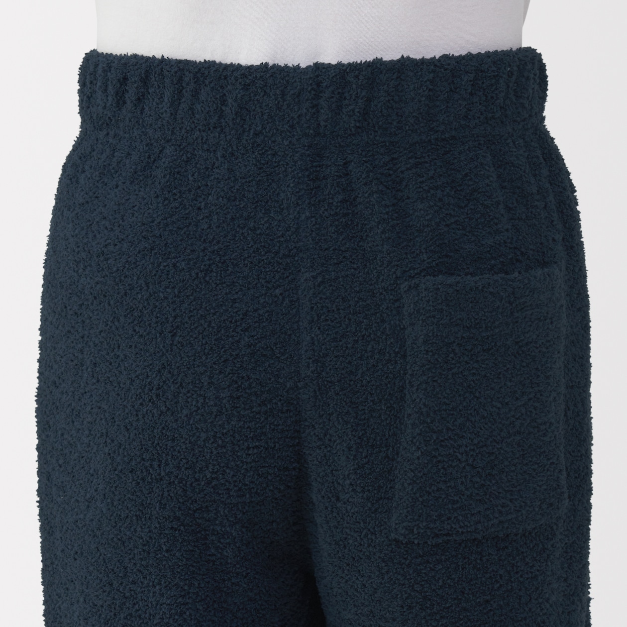 紳士　なめらかニットフリース　長袖ルームウェアセット