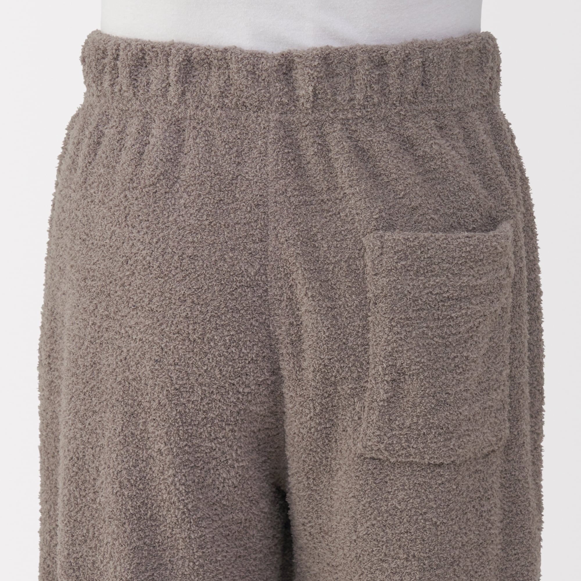 紳士　なめらかニットフリース　長袖ルームウェアセット