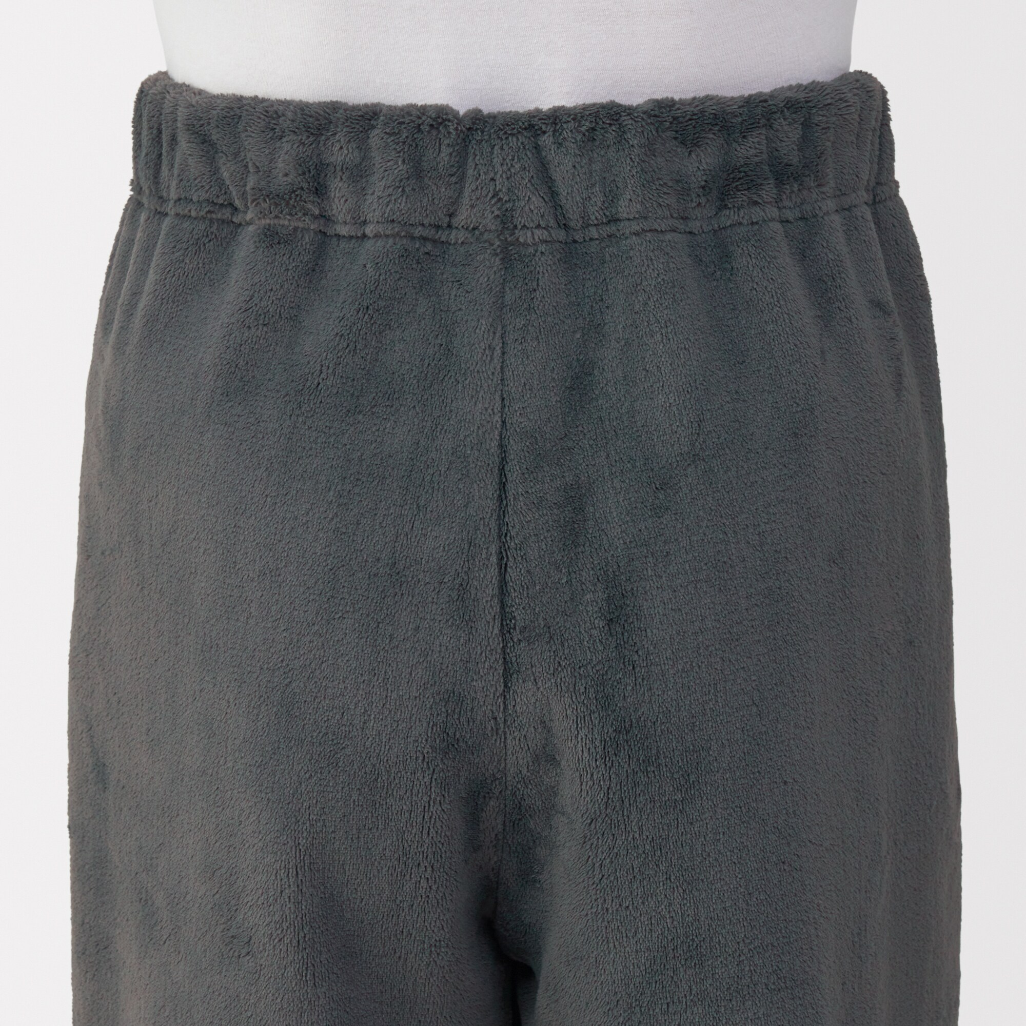 紳士 静電気が起きにくい 着る毛布 スタンドカラー長袖パジャマ | 無印良品