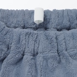 紳士　静電気が起きにくい　着る毛布　スタンドカラー長袖パジャマ