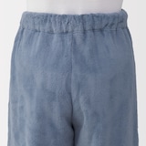 紳士　静電気が起きにくい　着る毛布　スタンドカラー長袖パジャマ