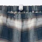 紳士　脇に縫い目のない　フランネル長袖パジャマ