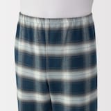 紳士　脇に縫い目のない　フランネル長袖パジャマ