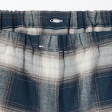 紳士　脇に縫い目のない　フランネル長袖パジャマ