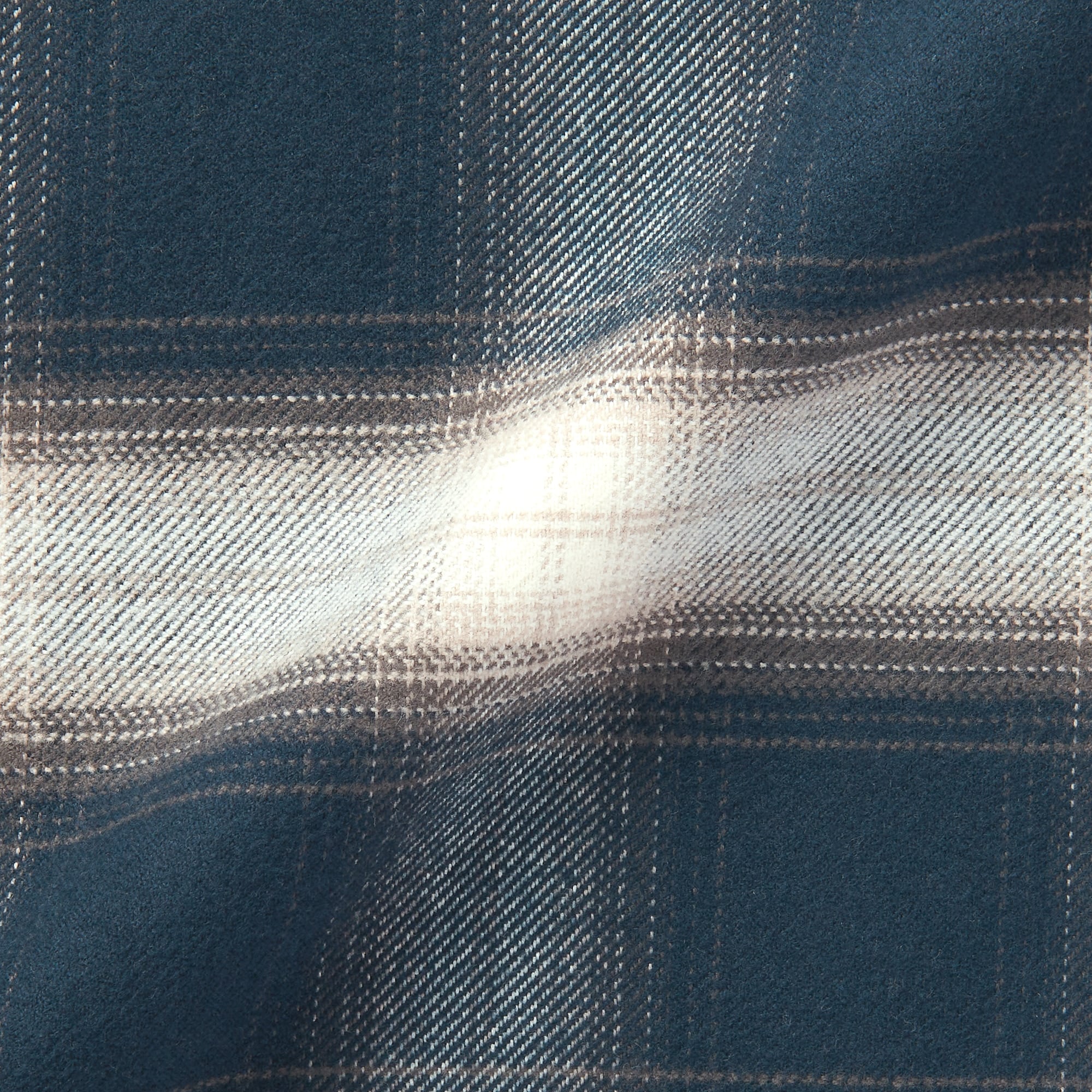 紳士　脇に縫い目のない　フランネル長袖パジャマ