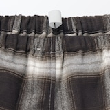 紳士　脇に縫い目のない　フランネル長袖パジャマ