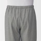 紳士　脇に縫い目のない　フランネル長袖パジャマ