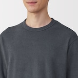 紳士　着るタオル　両面パイル　五分袖ルームウェアセット