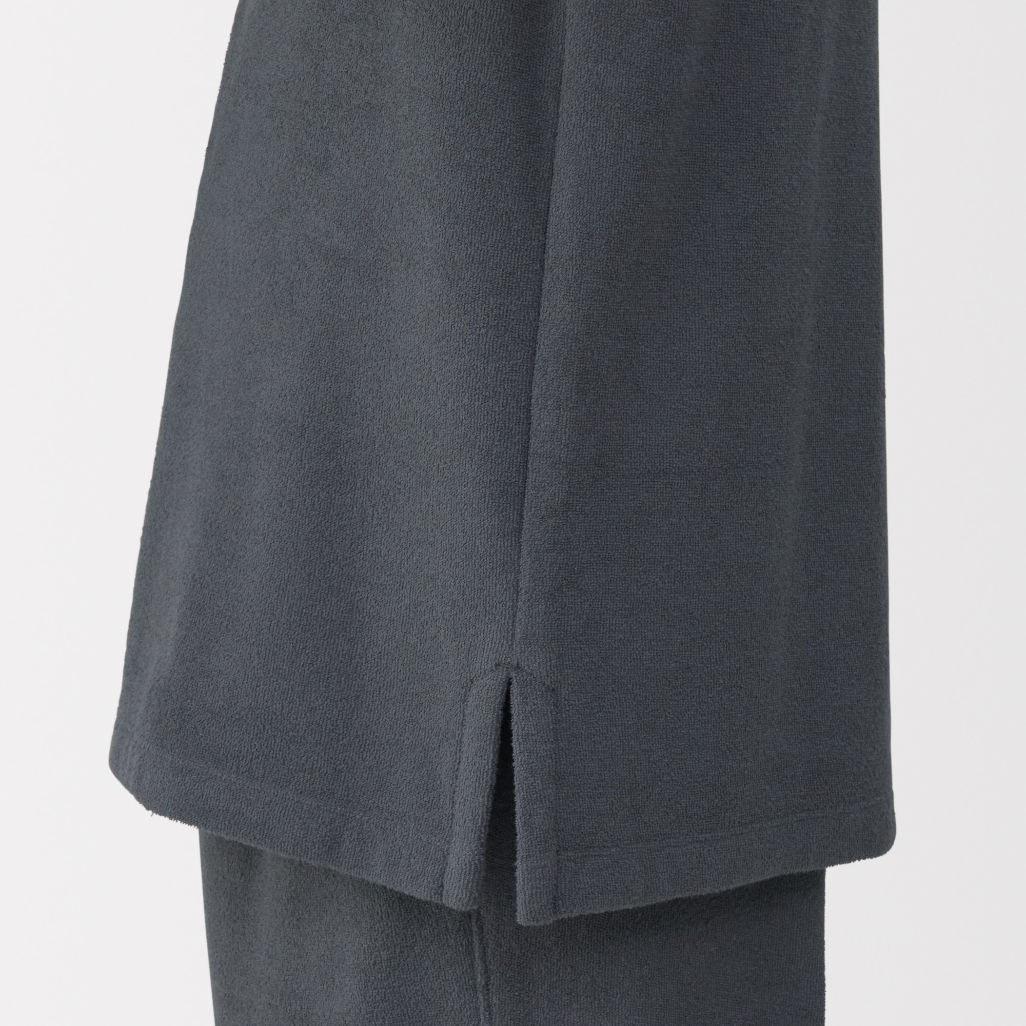 紳士　着るタオル　両面パイル　五分袖ルームウェアセット