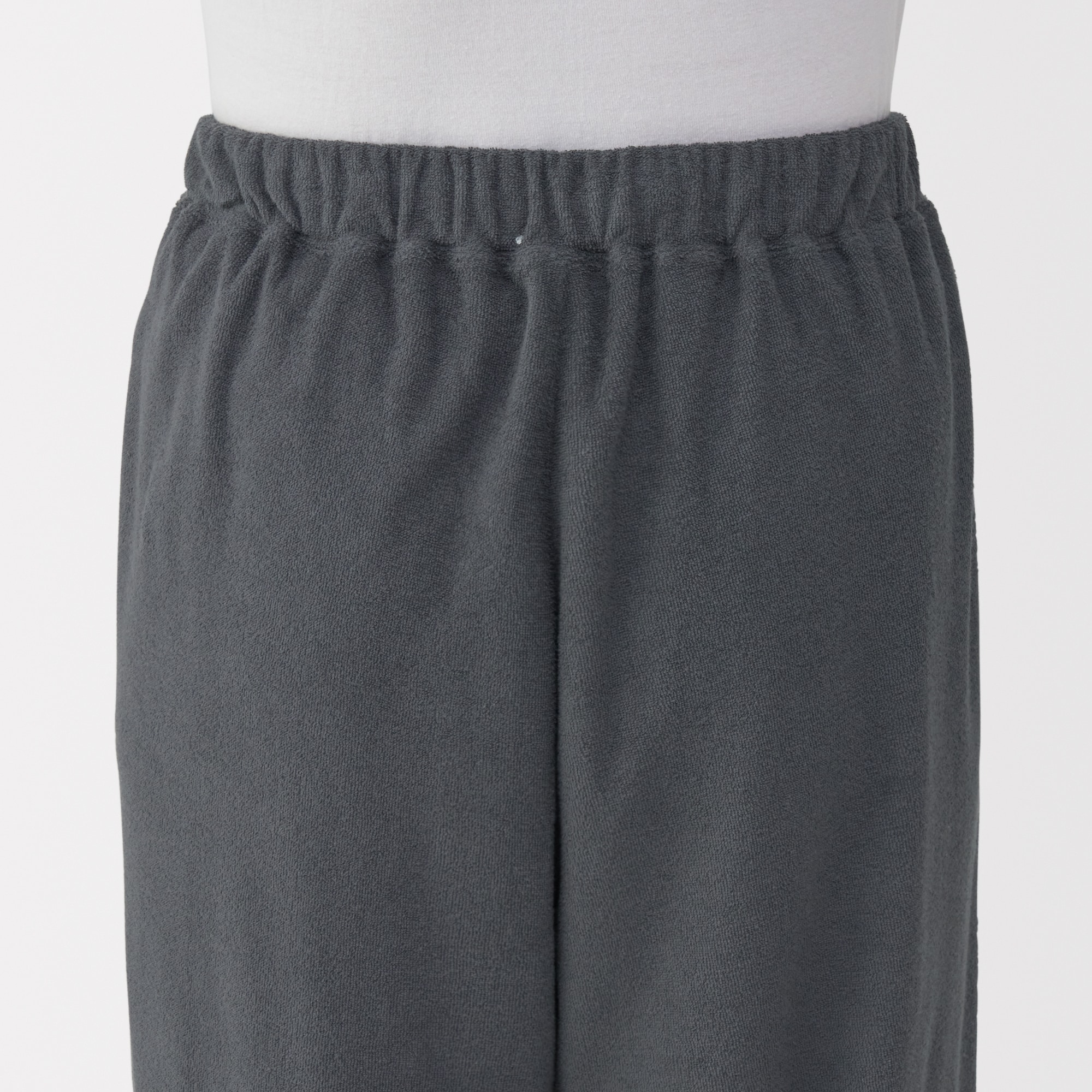 紳士　着るタオル　両面パイル　五分袖ルームウェアセット