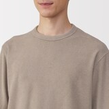 紳士　着るタオル　両面パイル　五分袖ルームウェアセット