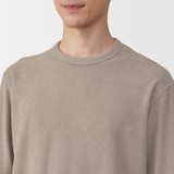 紳士　着るタオル　両面パイル　五分袖ルームウェアセット