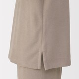 紳士　着るタオル　両面パイル　五分袖ルームウェアセット