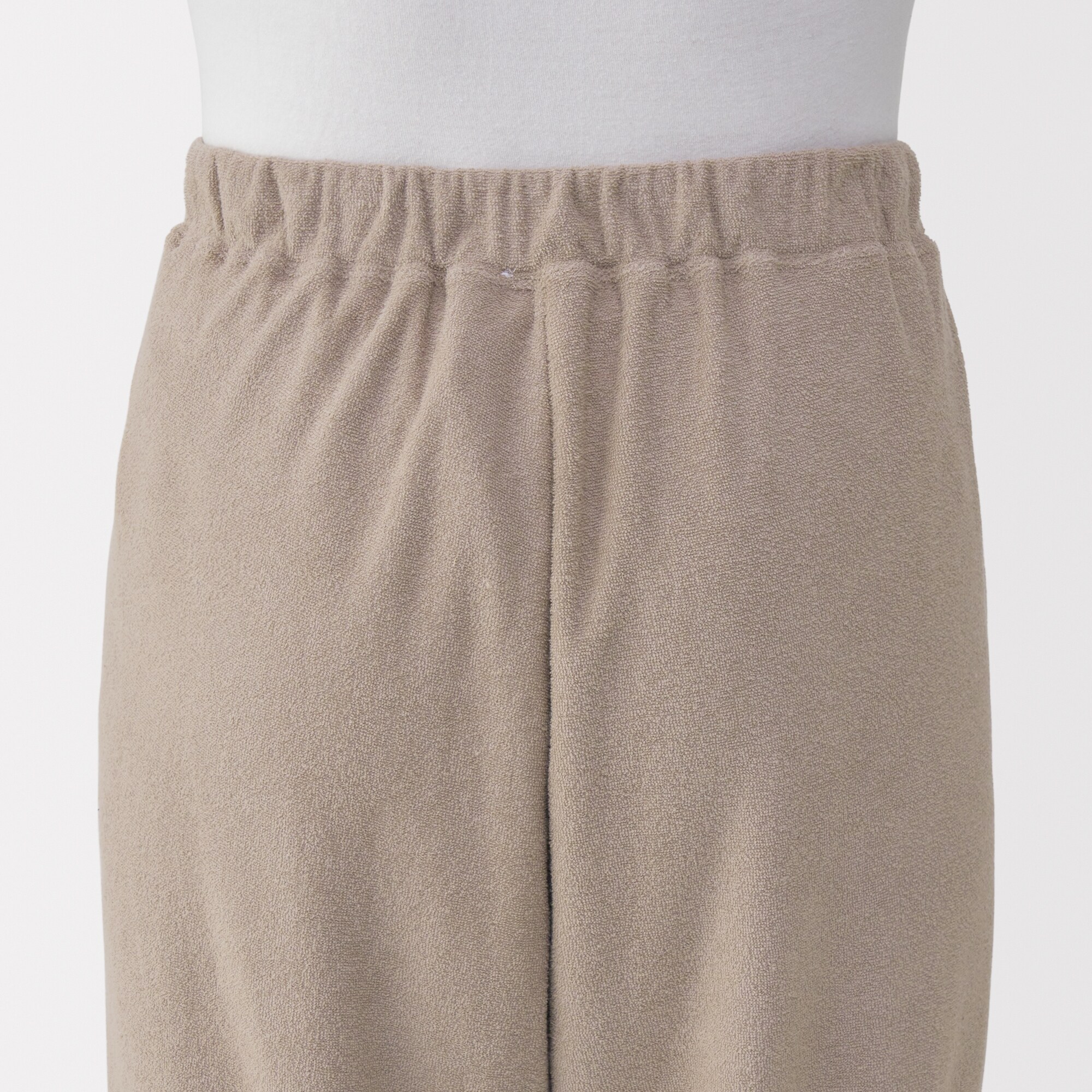 紳士　着るタオル　両面パイル　五分袖ルームウェアセット