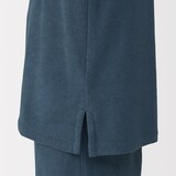 紳士　着るタオル　両面パイル　五分袖ルームウェアセット