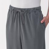 紳士　スムース編み　長袖ルームウェアセット