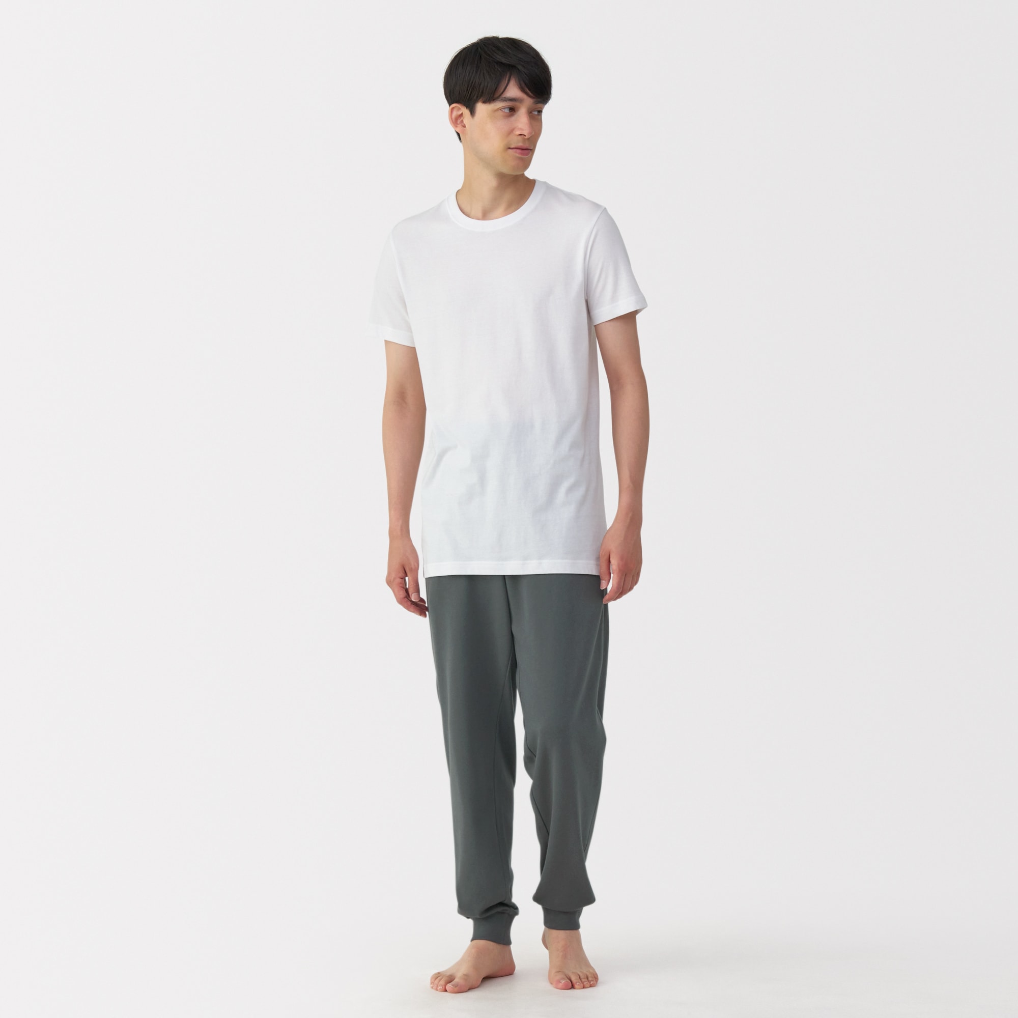 紳士　甘撚りスウェット　ロングパンツ