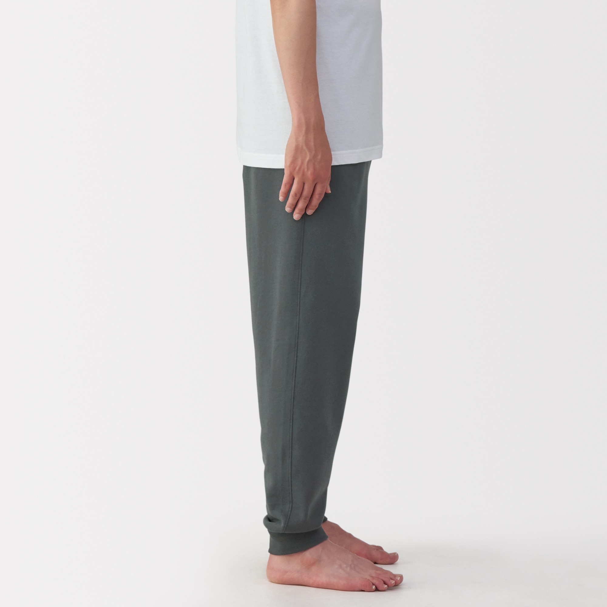 紳士　甘撚りスウェット　ロングパンツ