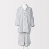 キッズ　脇に縫い目のない　フランネル　長袖パジャマ