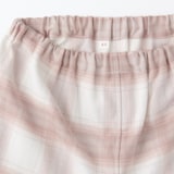 キッズ　脇に縫い目のない　フランネル　長袖パジャマ