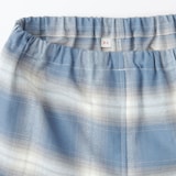 キッズ　脇に縫い目のない　フランネル　長袖パジャマ