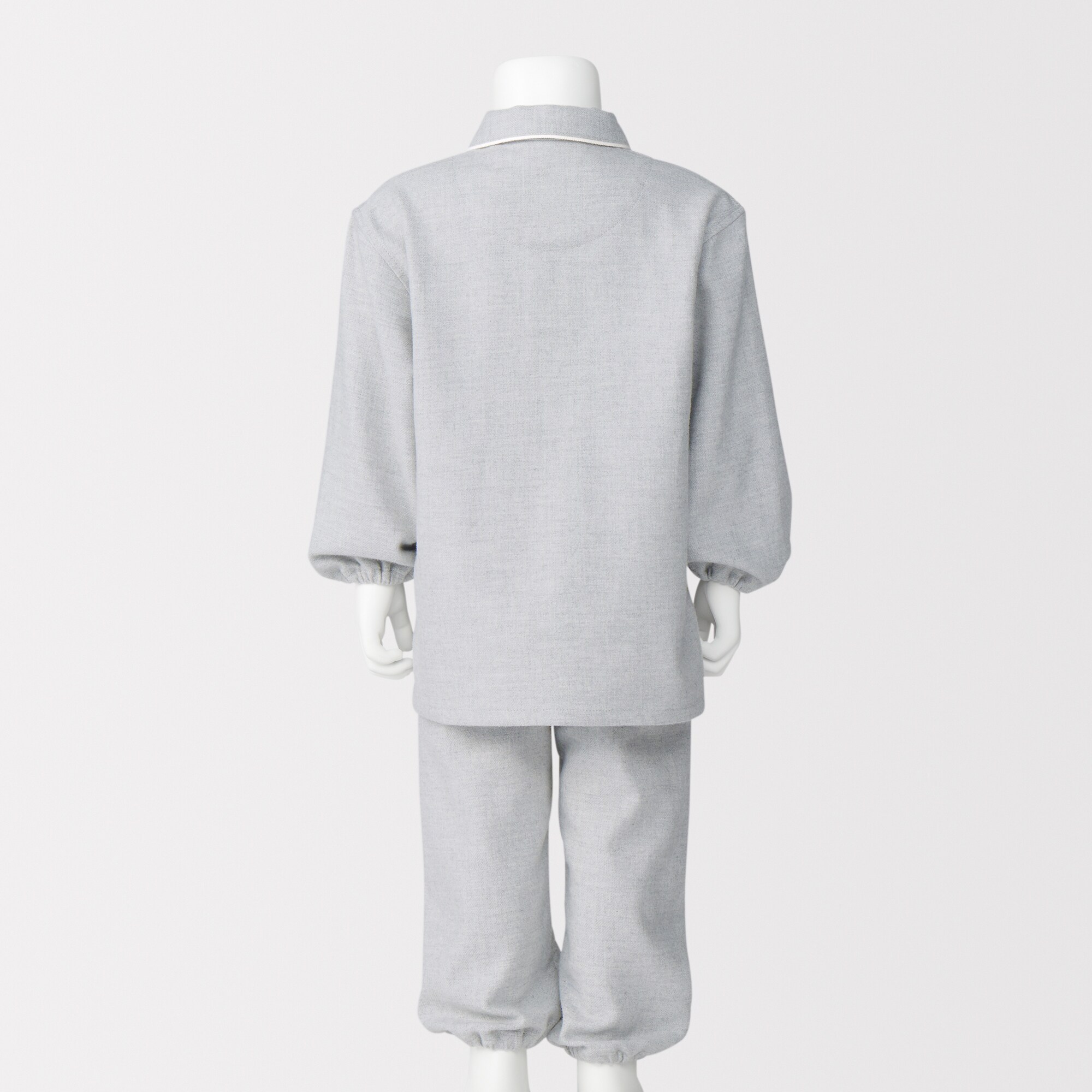 ベビー 脇に縫い目のない フランネル お着替えパジャマ | 無印良品