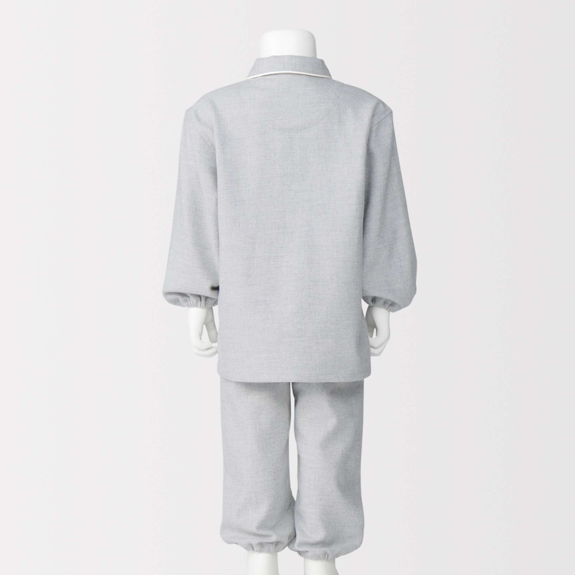 ベビー　脇に縫い目のない　フランネル　お着替えパジャマ