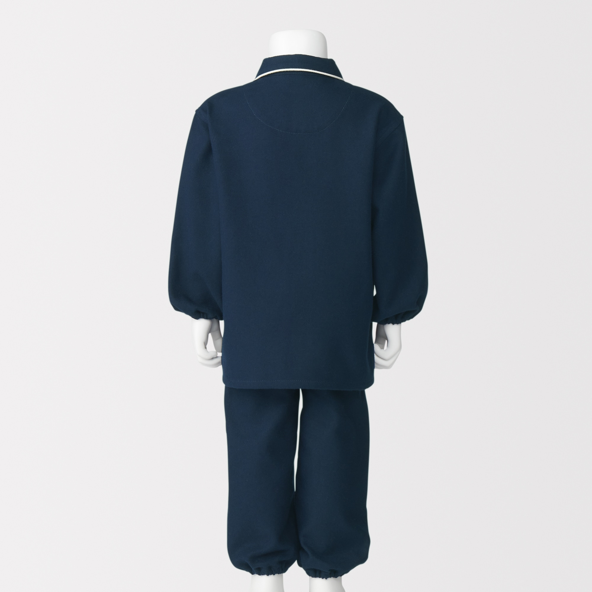 ベビー　脇に縫い目のない　フランネル　お着替えパジャマ