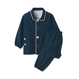 ベビー　脇に縫い目のない　フランネル　お着替えパジャマ