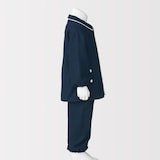 ベビー　脇に縫い目のない　フランネル　お着替えパジャマ