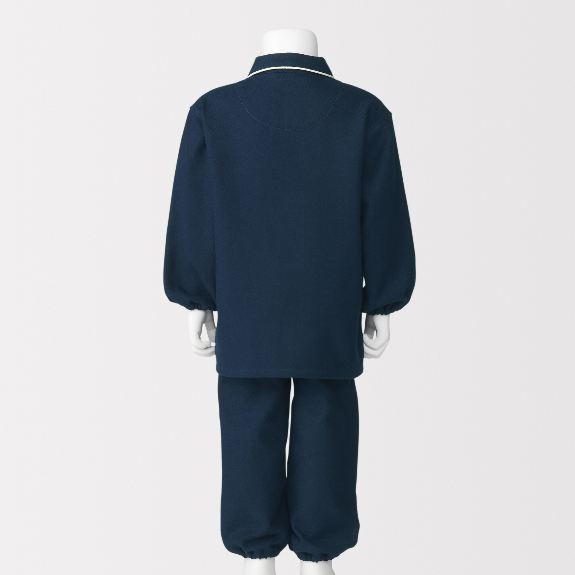 ベビー　脇に縫い目のない　フランネル　お着替えパジャマ