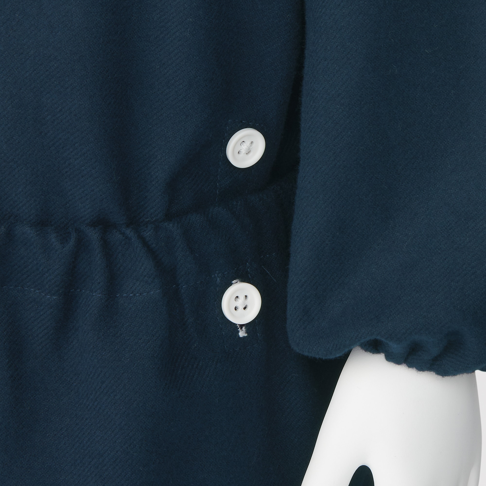 ベビー　脇に縫い目のない　フランネル　お着替えパジャマ